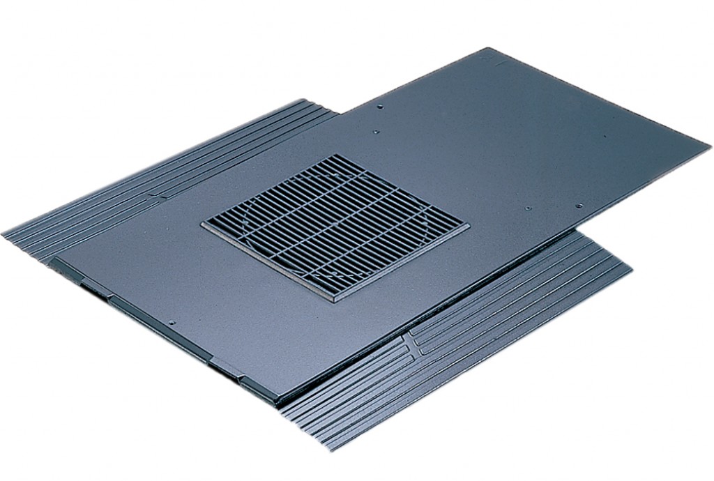 Glidevale Inline® 600 X 300mm Slate Ventilators Blue/Black Smooth