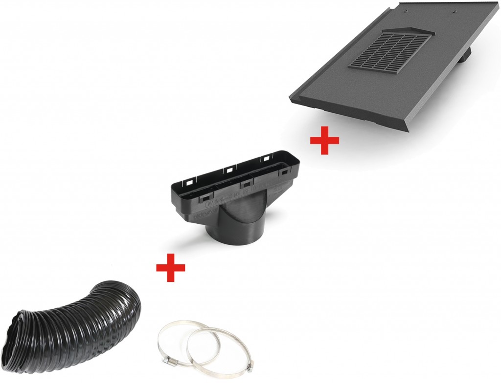 Glidevale Universal Roof Vent Bundle Grey